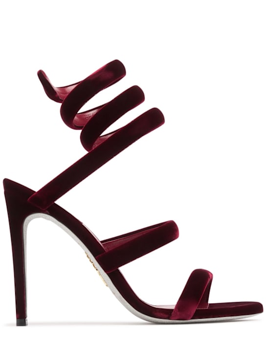 Luisaviaroma Sandali Cleo in velluto 105mm