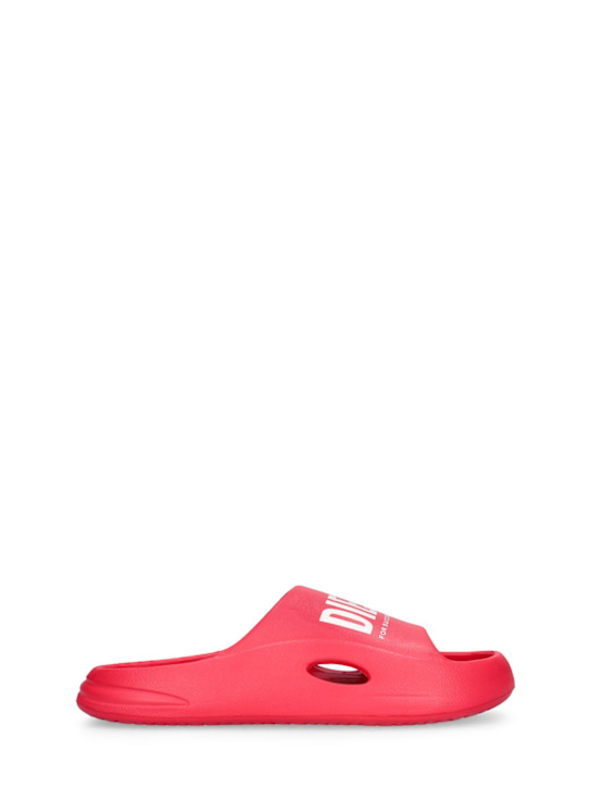 Luisaviaroma Sandali con stampa logo