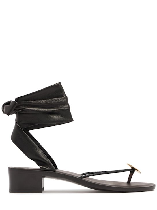 Luisaviaroma Sandali Cord in pelle 65mm