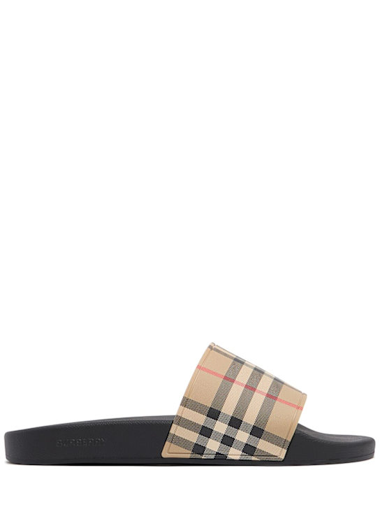 Luisaviaroma Sandali Furley in techno check