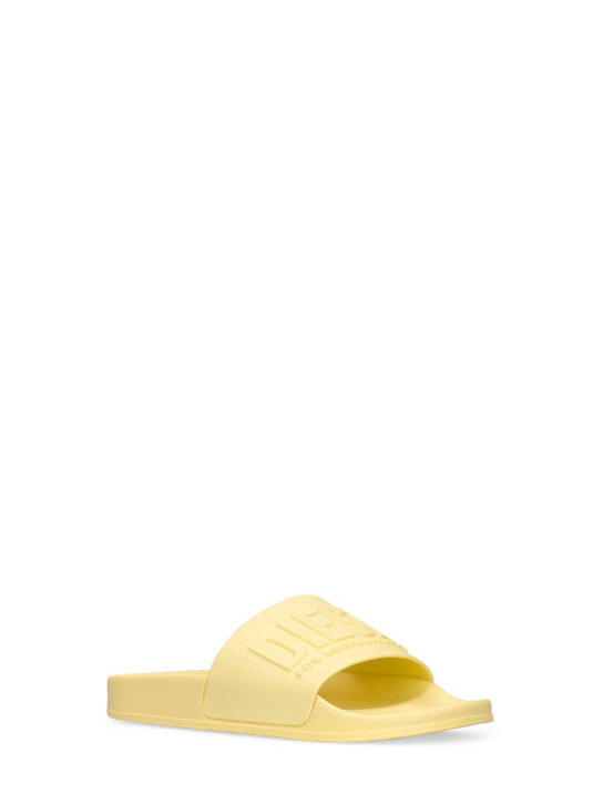 Luisaviaroma Sandali In Gomma Con Logo
