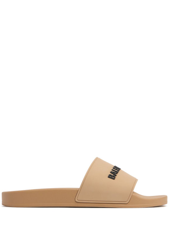 Luisaviaroma SANDALI IN GOMMA CON LOGO