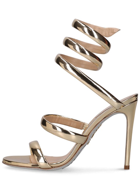 Luisaviaroma Sandali in pelle specchiata 105mm