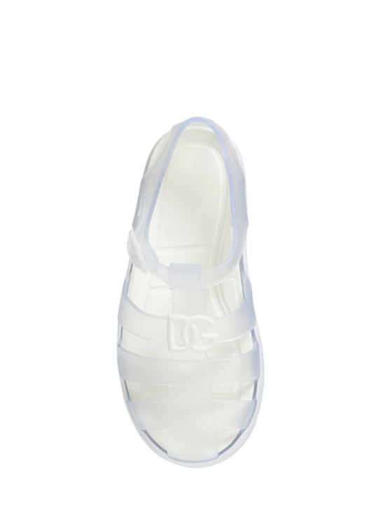 Luisaviaroma Sandali Jelly Con Logo