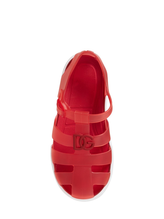 Luisaviaroma Sandali Jelly Con Logo