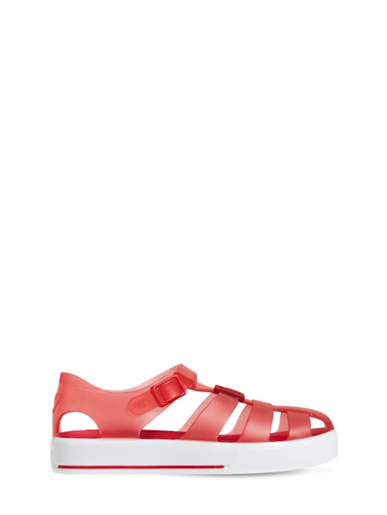 Luisaviaroma Sandali jelly con logo