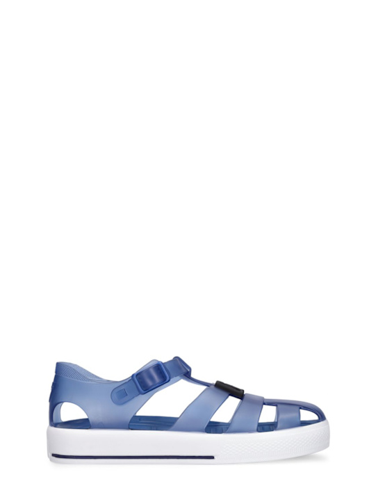 Luisaviaroma Sandali jelly con logo