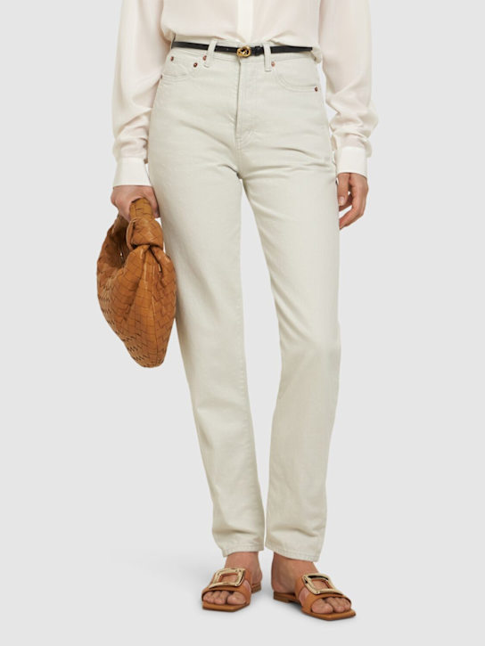 Luisaviaroma Sandali New Metal Buckle In Pelle 5mm