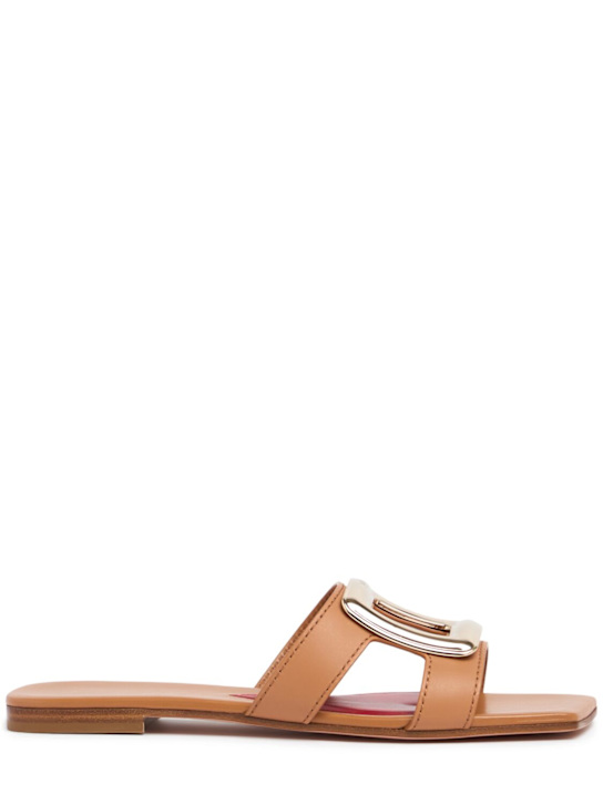Luisaviaroma Sandali New Metal Buckle in pelle 5mm