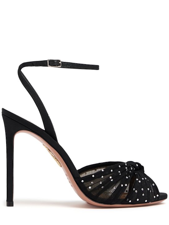 Luisaviaroma Sandali Slow Kisses in chiffon 105mm