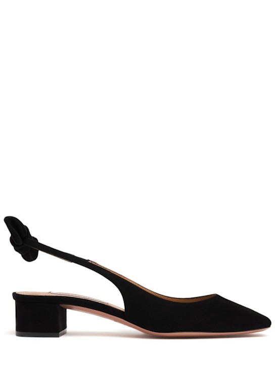 Luisaviaroma Sandali Very Bow Tie in camoscio 35mm