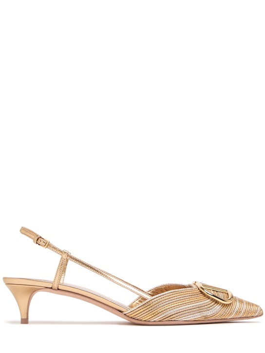 Luisaviaroma Sandali Vlogo in cotone e pelle 40mm