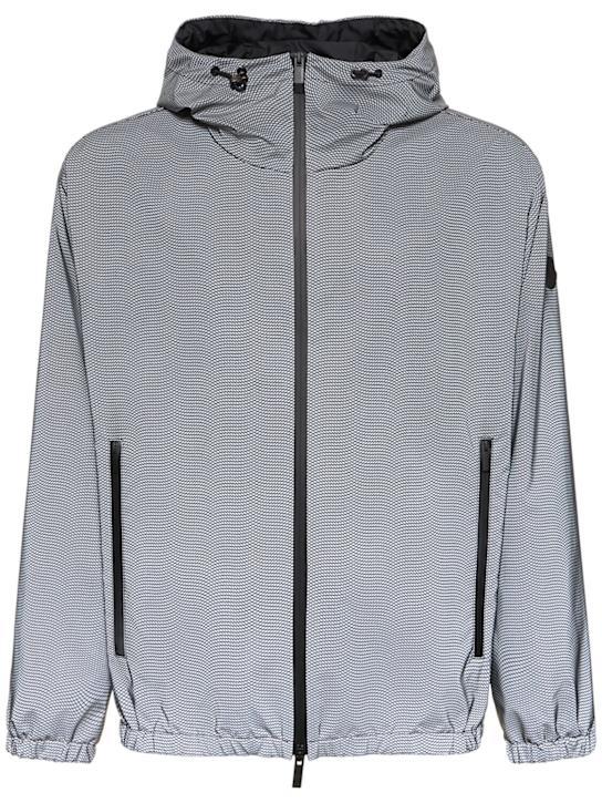 Luisaviaroma Sautron fishnet print tech jacket