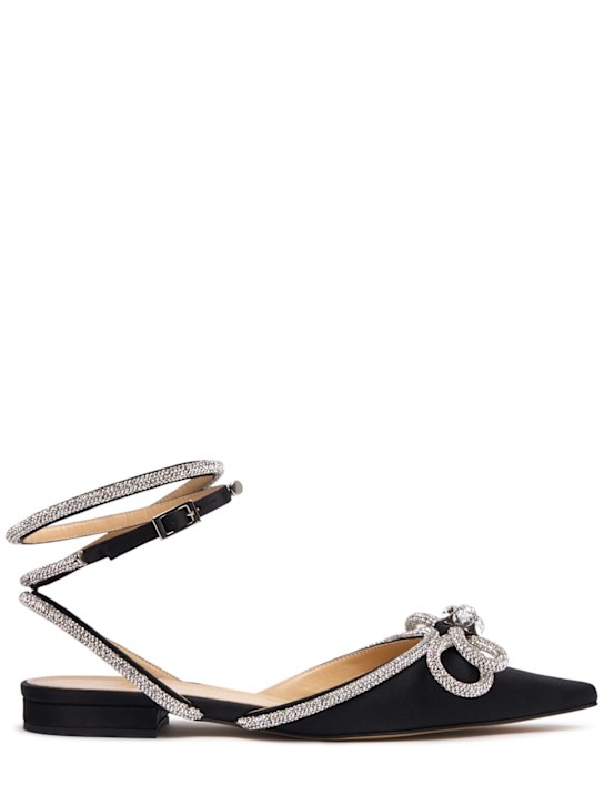 Luisaviaroma Scarpe basse Double Bow in raso 10mm