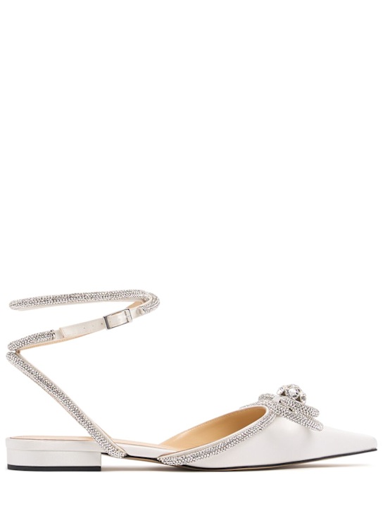 Luisaviaroma Scarpe basse Double Bow in raso 10mm