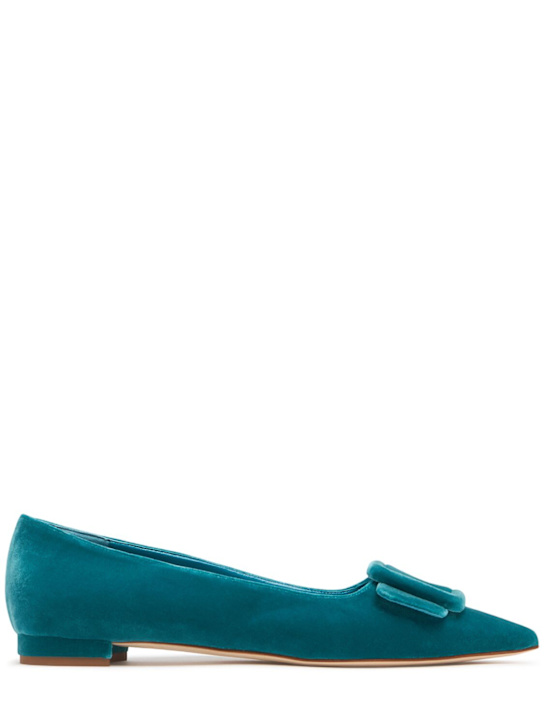 Luisaviaroma Scarpe basse in velluto Maysale 10mm