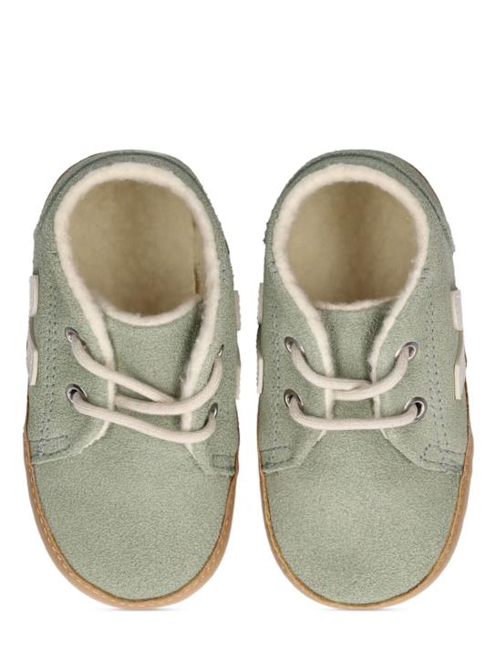 Luisaviaroma Scarpe Neonato In Camoscio