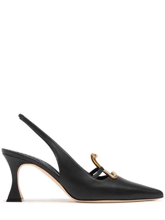 Luisaviaroma Scarpe slingback Nikkal in pelle 70mm