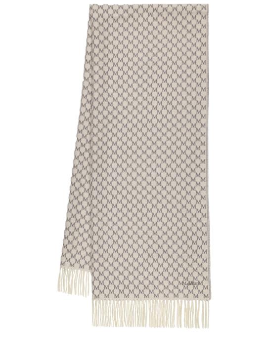 Luisaviaroma Sciarpa Arsenio in lana monogram