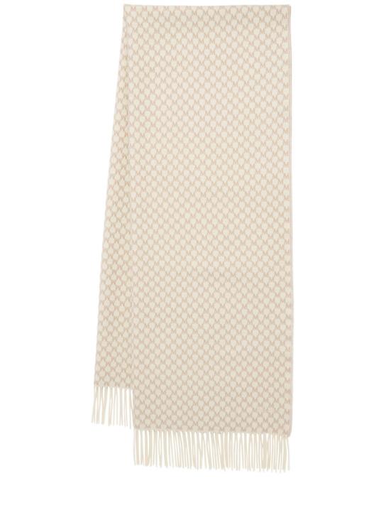 Luisaviaroma Sciarpa Arsenio in lana monogram