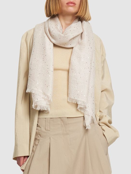 Luisaviaroma Sciarpa Con Paillettes