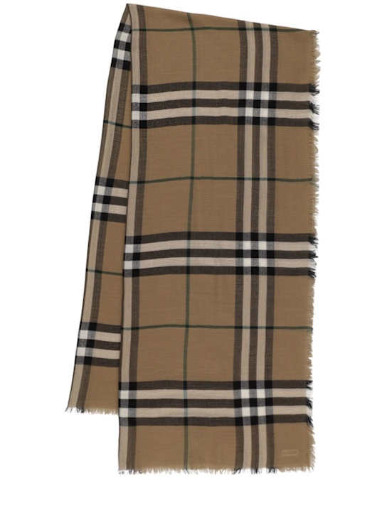 Luisaviaroma Sciarpa Giant Check in lana