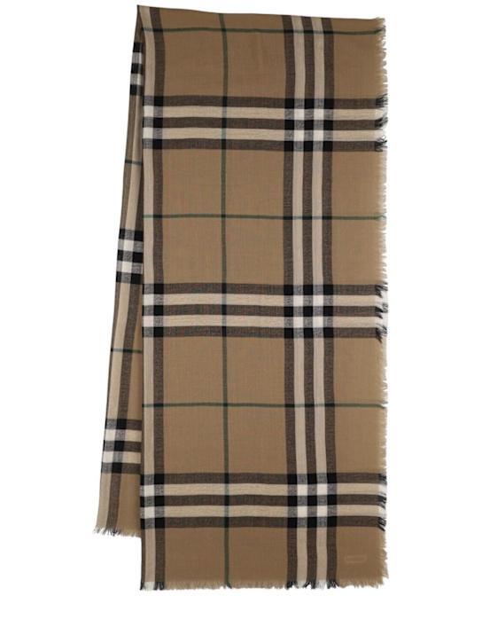 Luisaviaroma Sciarpa Giant Check in lana