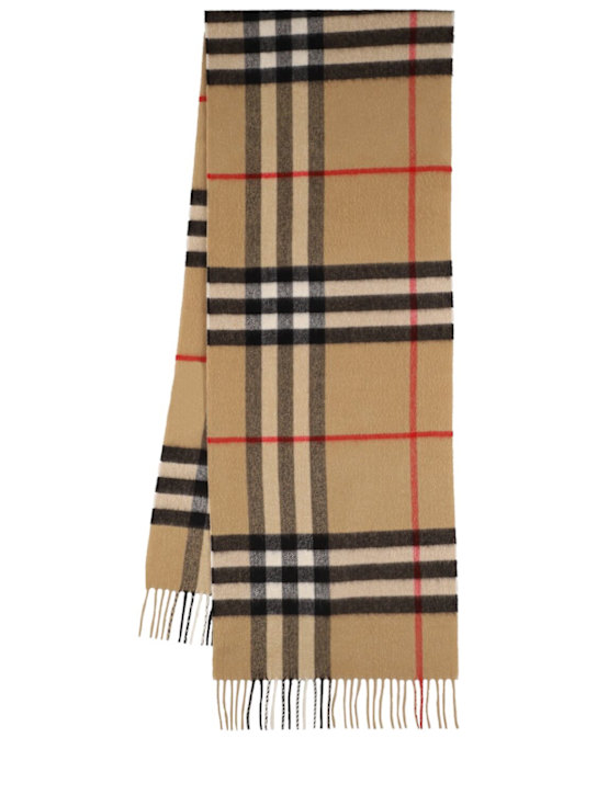 Luisaviaroma SCIARPA IN CASHMERE CHECK GIANT