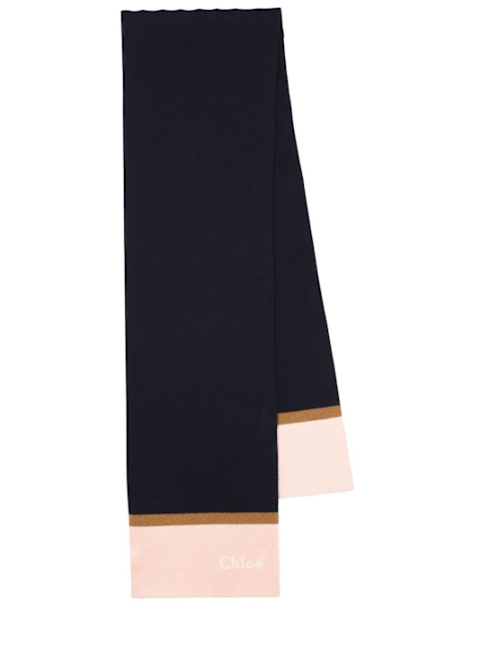 Luisaviaroma Sciarpa in cotone e lana