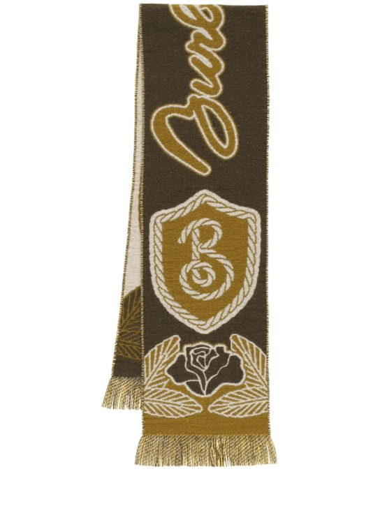 Luisaviaroma Sciarpa in lana B Shield