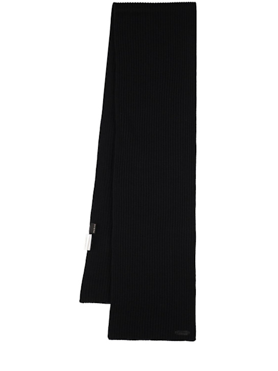 Luisaviaroma Sciarpa in lana con logo