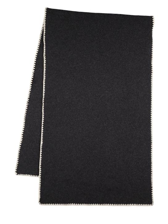 Luisaviaroma Sciarpa in lana e cashmere / ricami