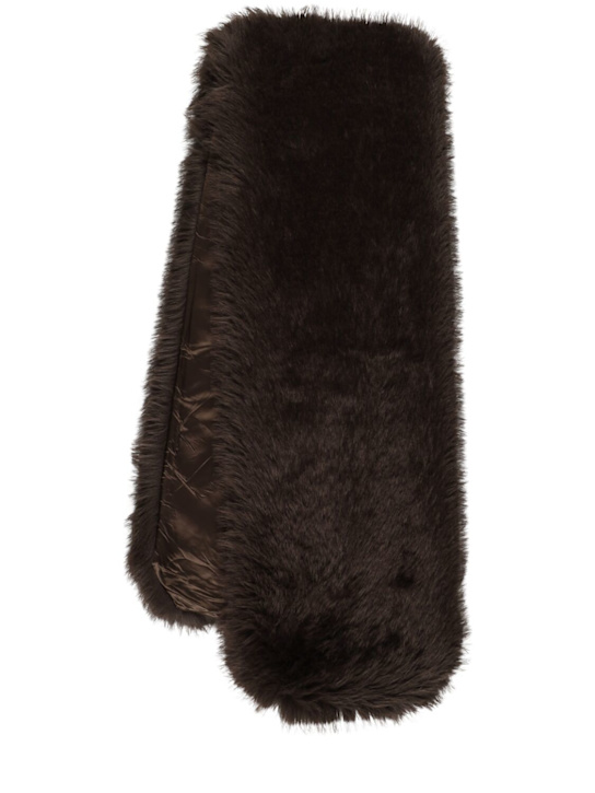 Luisaviaroma Sciarpa in materiale peluche