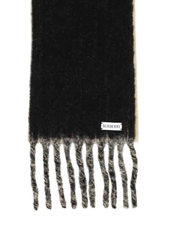 Luisaviaroma Sciarpa In Misto Alpaca Jacquard