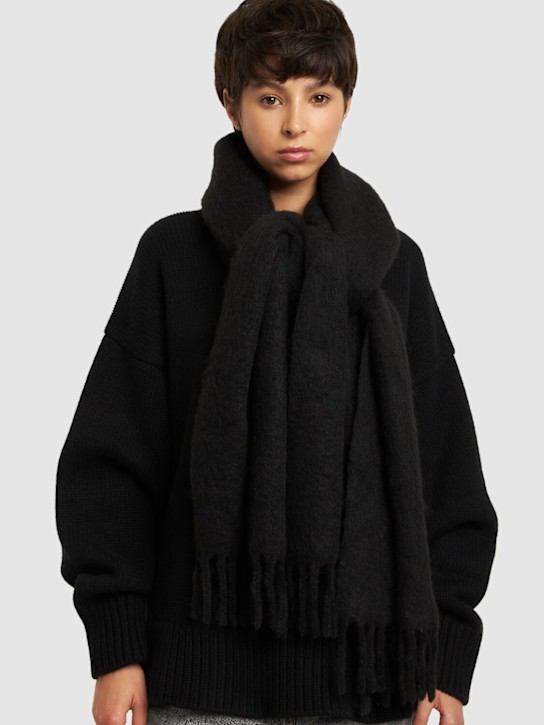 Luisaviaroma Sciarpa In Misto Alpaca