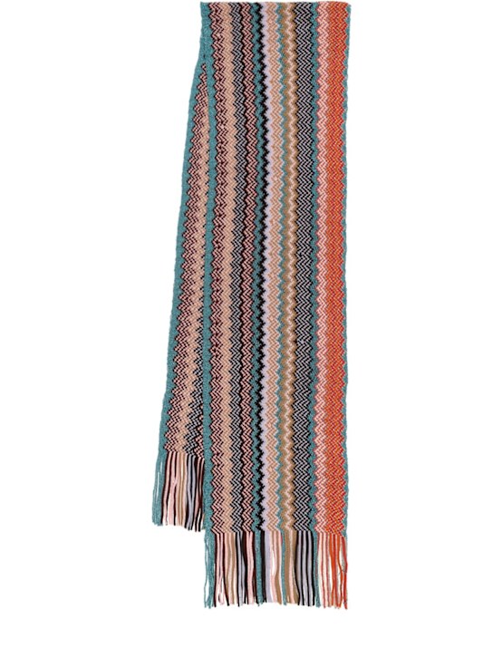 Luisaviaroma Sciarpa in misto lana jacquard