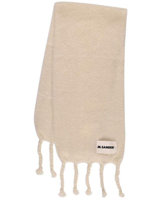 Luisaviaroma Sciarpa in mohair con logo