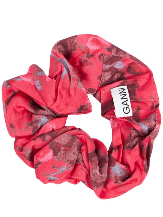 Luisaviaroma Scrunchie in raso stampato