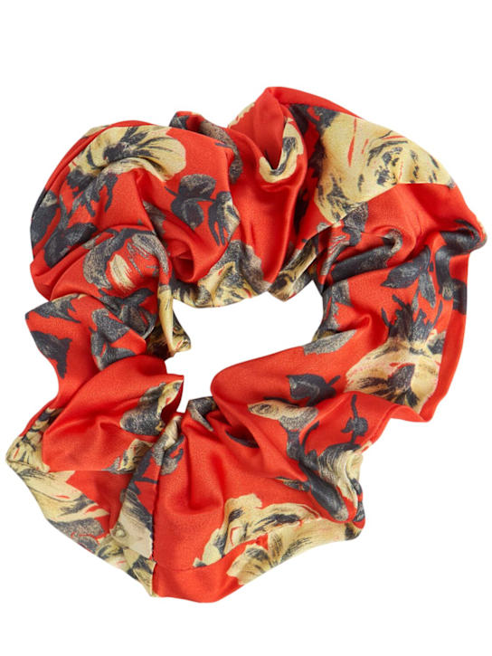 Luisaviaroma Scrunchie in raso stampato