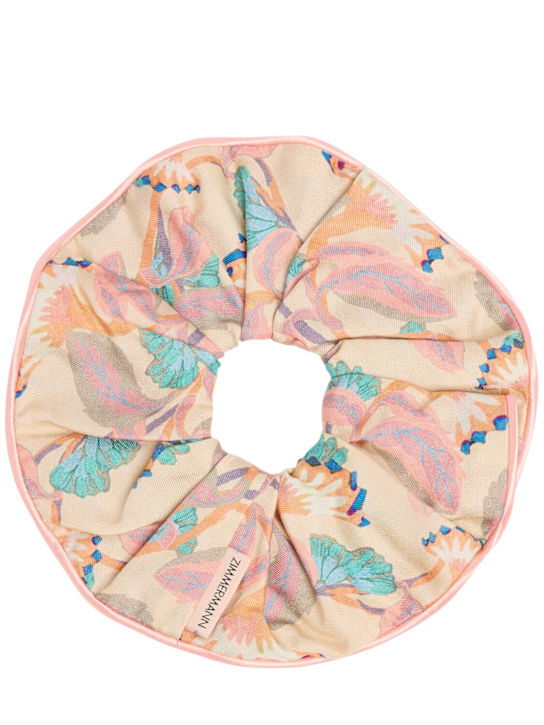 Luisaviaroma Scrunchie in seta stampata