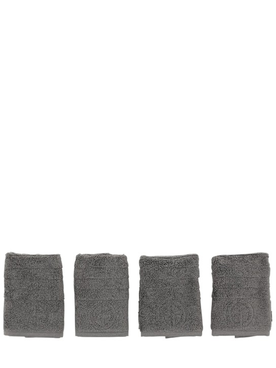 Luisaviaroma Set asciugamani Dorotea in cotone