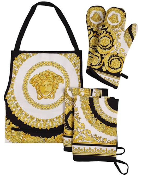 Luisaviaroma Set da cucina in cotone stampato