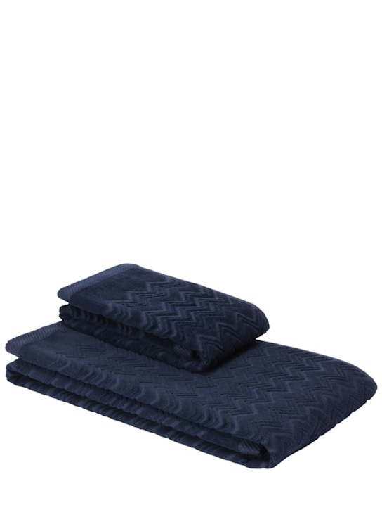 Luisaviaroma Set di 2 asciugamani Chalk