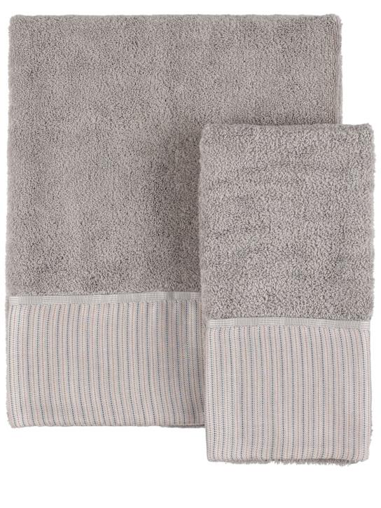Luisaviaroma Set di 2 asciugamani Petty in cotone