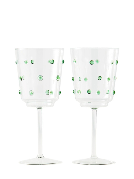 Luisaviaroma Set di 2 bicchieri da vino Nob