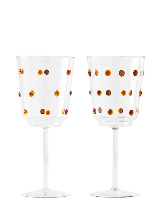 Luisaviaroma Set di 2 bicchieri da vino Nob