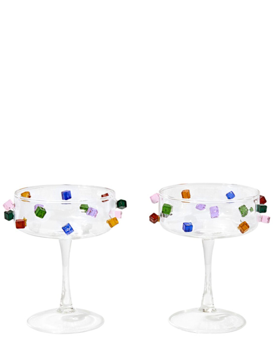 Luisaviaroma Set di 2 bicchieri Jewel