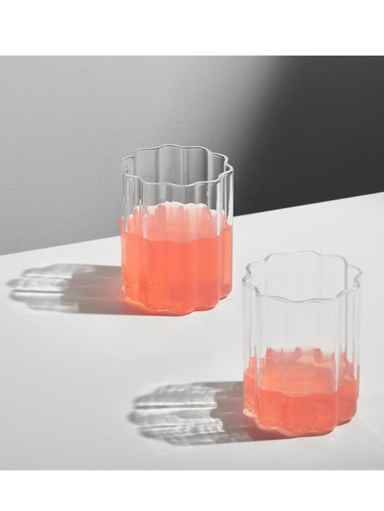 Luisaviaroma Set Di 2 Bicchieri Wave