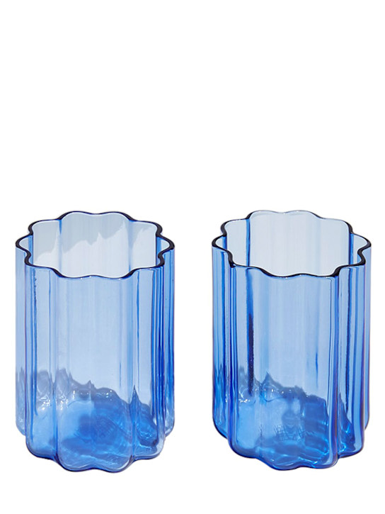 Luisaviaroma Set di 2 bicchieri Wave