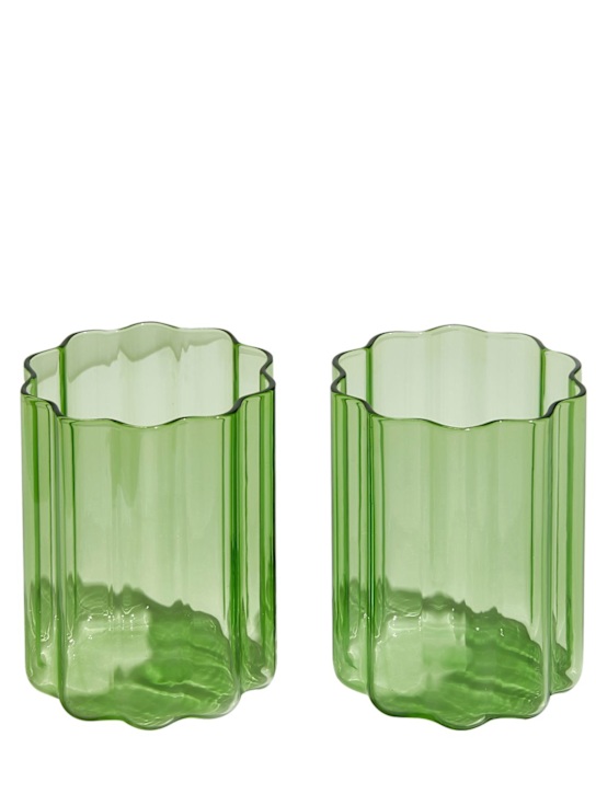 Luisaviaroma Set di 2 bicchieri Wave